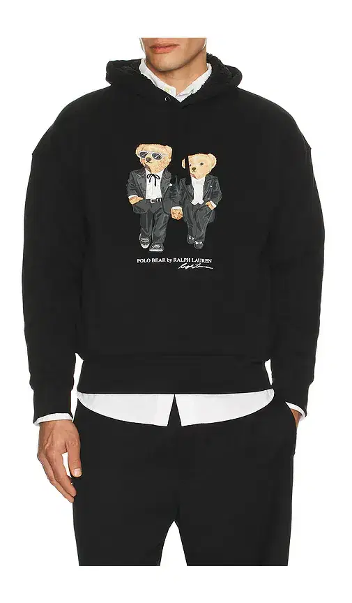 Polo Ralph Lauren Cloud Fleece Holiday Bear Hoodie