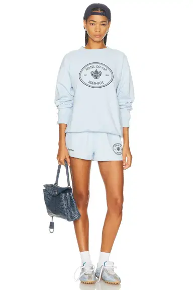 Sporty & Rich x Hotel Du Cap Eden Roc Eden Crest Disco Short | Thumbnail 5