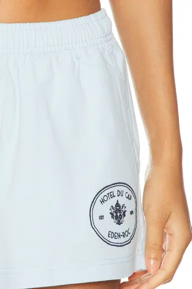 Sporty & Rich x Hotel Du Cap Eden Roc Eden Crest Disco Short | Thumbnail 6