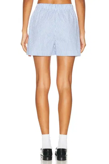 Sporty & Rich x Hotel Du Cap Eden Roc Eden Script Poplin Short | Thumbnail 4
