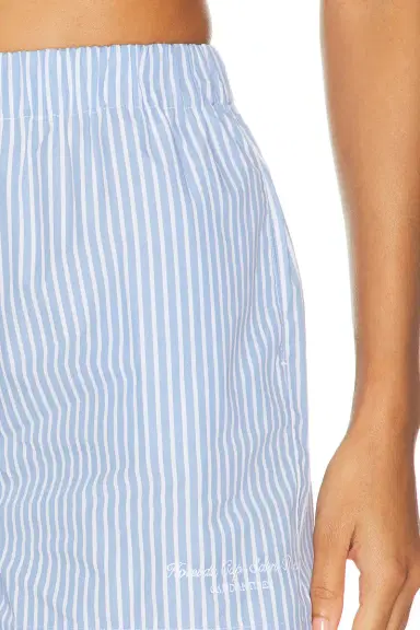 Sporty & Rich x Hotel Du Cap Eden Roc Eden Script Poplin Short | Thumbnail 6