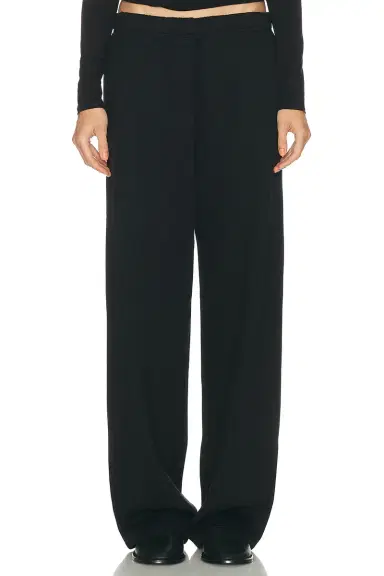 Skims Cotton Fleece Classic Straight Leg Pant | Thumbnail 1