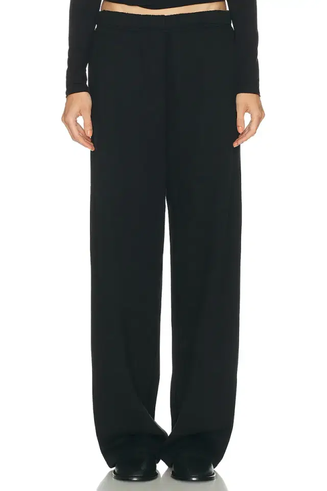 Cotton Fleece Classic Straight Leg Pant