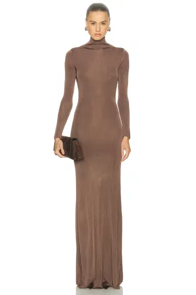SRG Sylveeah Draped Cowl Gown | Thumbnail 4