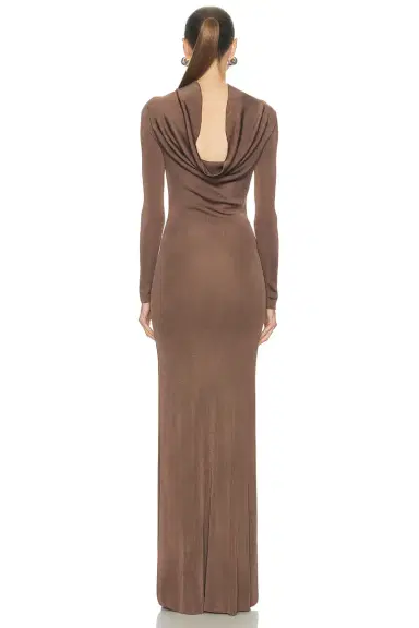 SRG Sylveeah Draped Cowl Gown | Thumbnail 6