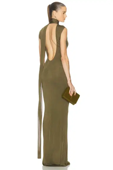 SRG Dianne Scarf Wrap Gown | Thumbnail 3