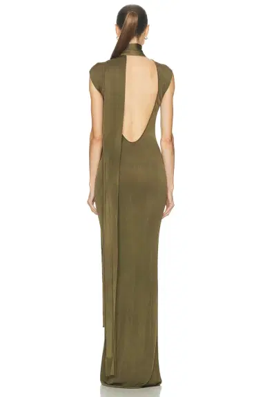 SRG Dianne Scarf Wrap Gown | Thumbnail 6