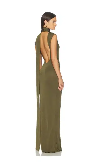 SRG Dianne Scarf Wrap Gown | Thumbnail 1