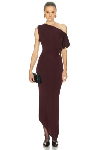 SRG Mehek Asymmetric Knit Dress | Thumbnail 3
