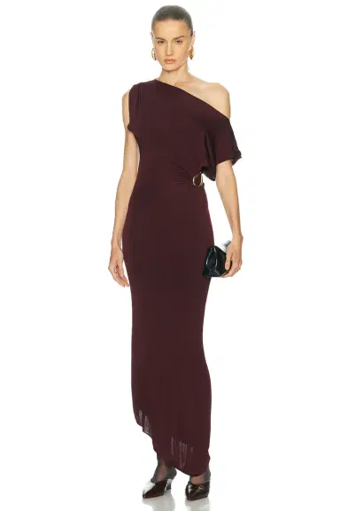 SRG Mehek Asymmetric Knit Dress | Thumbnail 8