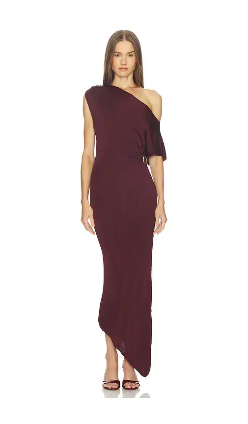 SRG Mehek Asymmetric Knit Dress