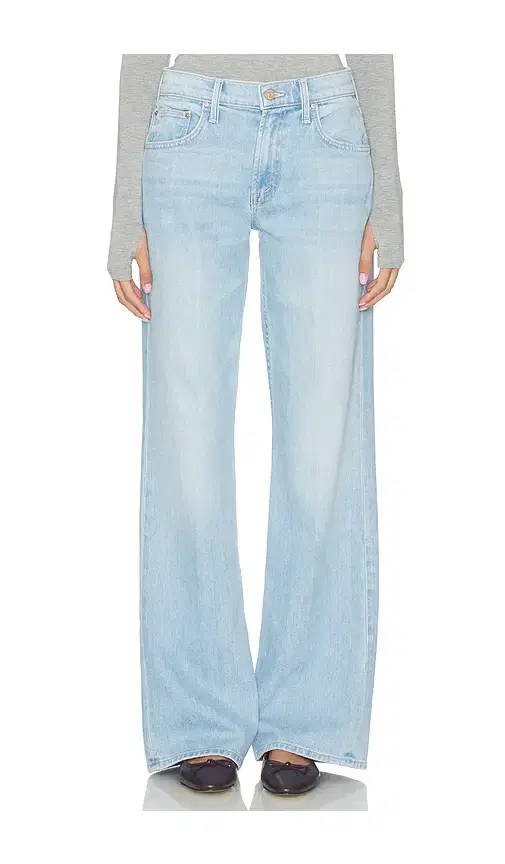 MOTHER The Bookie Sneak Jeans