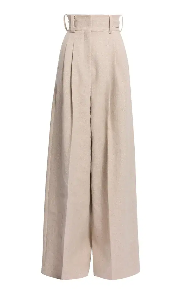 Elie Saab Cotton Canvas Pants