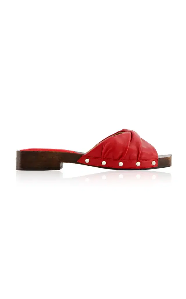 Bulla Mellow Flat Clog - Red