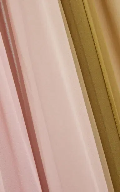 Zuhair Murad Silk Chiffon Ombre One-Shoulder Draped Maxi Dress | Thumbnail 4