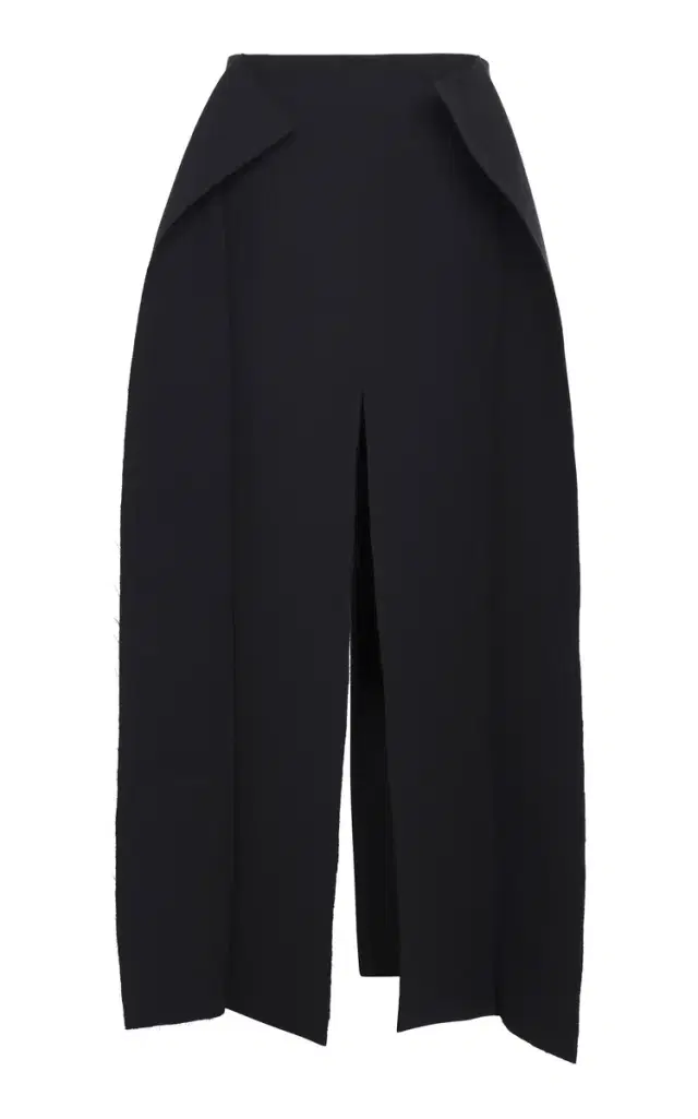 A.W.A.K.E. MODE Long Side-Panelled Maxi Skirt