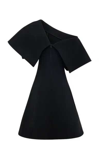 A.W.A.K.E. MODE Asymmetric Big Collar Mini Dress | Thumbnail 5 A.W.A.K.E. MODE Asymmetric Big Collar Mini Dress | Thumbnail 5