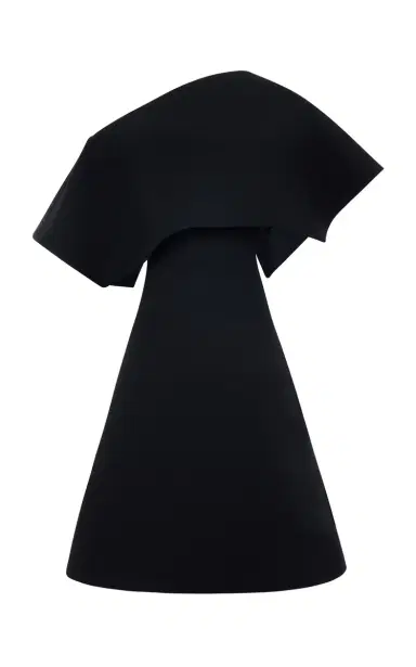 A.W.A.K.E. MODE Asymmetric Big Collar Mini Dress | Thumbnail 8 A.W.A.K.E. MODE Asymmetric Big Collar Mini Dress | Thumbnail 8