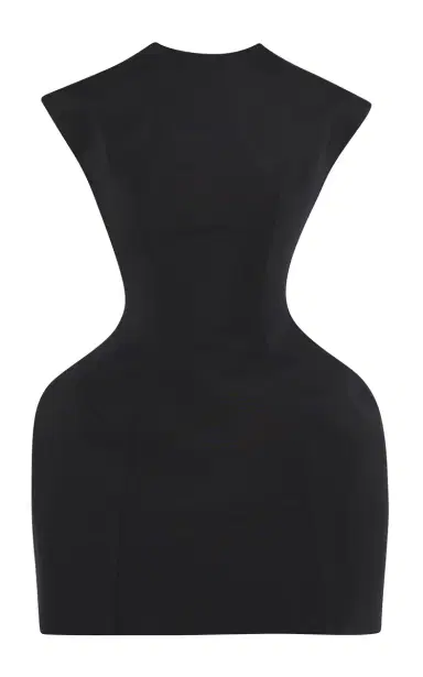 A.W.A.K.E. MODE Cotton-Blend Sculpted Mini Dress | Thumbnail 5