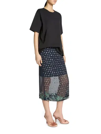 Dries Van Noten Sokna Embellished Skirt | Thumbnail 3