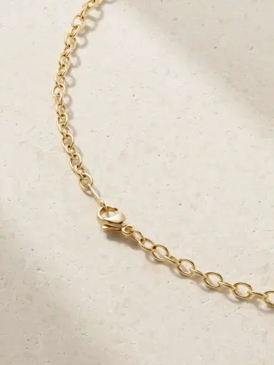 Mizuki Heart 18-karat Gold Diamond Necklace | Thumbnail 3
