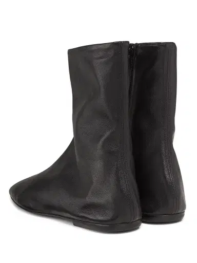 Dries Van Noten Women's Leather Ankle Boots - Black | Thumbnail 3