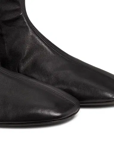 Dries Van Noten Women's Leather Ankle Boots - Black | Thumbnail 6
