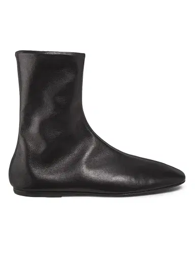 Dries Van Noten Women's Leather Ankle Boots - Black | Thumbnail 1