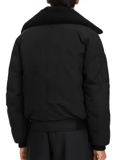 Canada Goose Men's Chilliwack Arctic Tech Aviator Bomber Jacket - Black - Size XL | Thumbnail 5