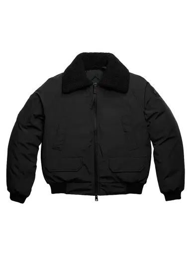 Canada Goose Men's Chilliwack Arctic Tech Aviator Bomber Jacket - Black - Size XL | Thumbnail 1