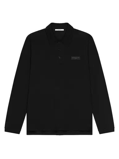 Givenchy Men's Polo Shirt in Cotton with Gros Grain | Thumbnail 1