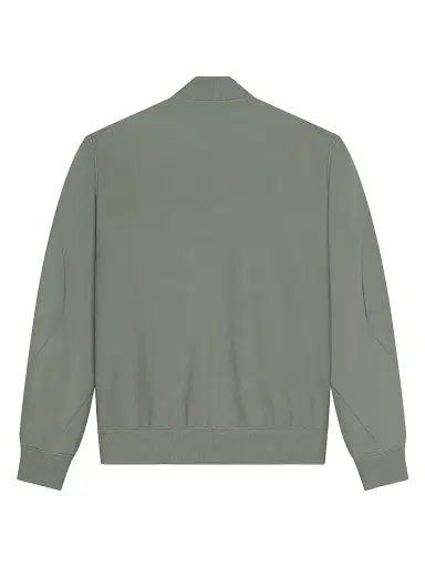 Givenchy Men's Couture Seam Cardigan in Fleece - Salvia - Size XXL | Thumbnail 2