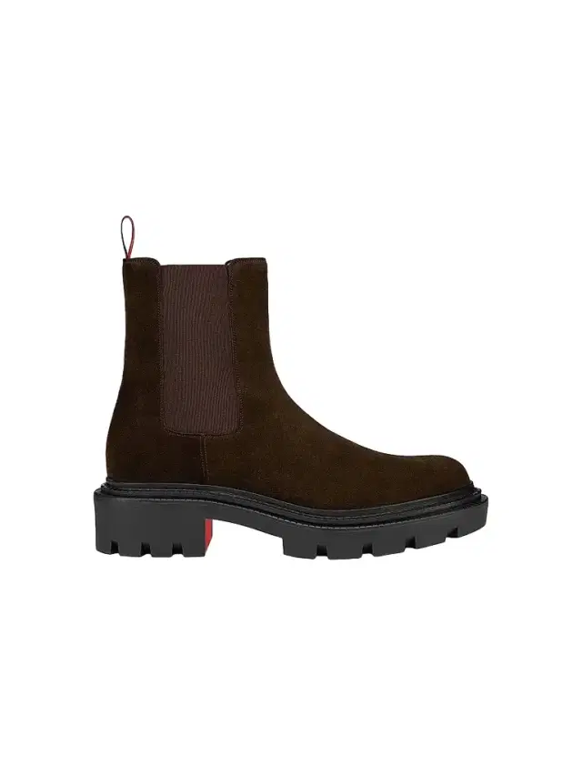 Men's Devon College Leather Boots - Cafe