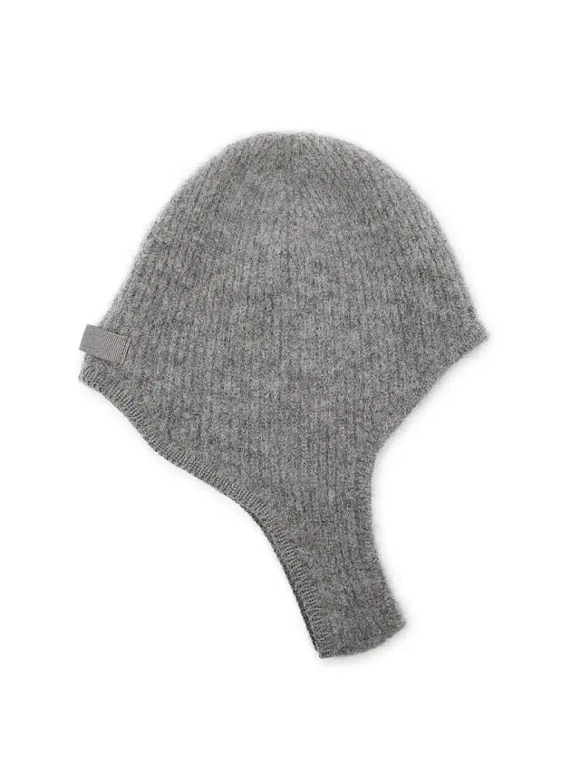 Jacquemus Men's Alpaca-Blend Knit Hood - Dark Grey