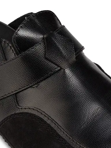 Casablanca Men's Outdoor Logo-Detail Leather Mules - Black | Thumbnail 5 Casablanca Men's Outdoor Logo-Detail Leather Mules - Black | Thumbnail 5