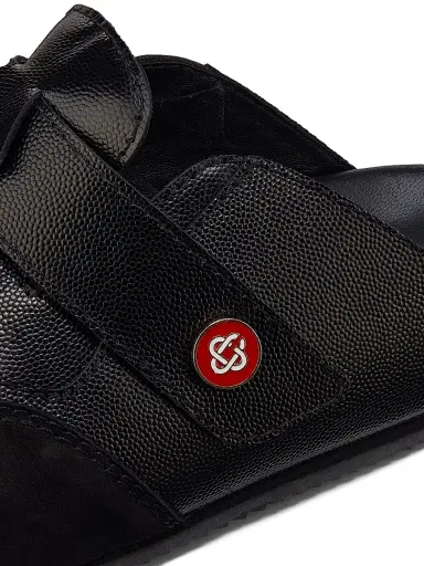 Casablanca Men's Outdoor Logo-Detail Leather Mules - Black | Thumbnail 6 Casablanca Men's Outdoor Logo-Detail Leather Mules - Black | Thumbnail 6