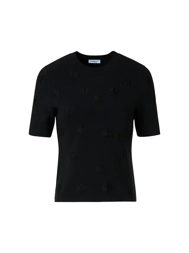 Akris punto Women's 3D Dot Knit Sweater - Black