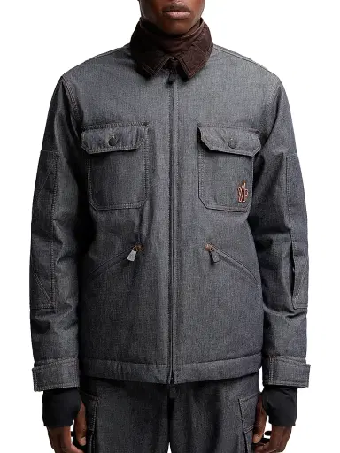 Moncler Grenoble Men's Croatan Ski Jacket - Dark Gray | Thumbnail 2 Moncler Grenoble Men's Croatan Ski Jacket - Dark Gray | Thumbnail 2