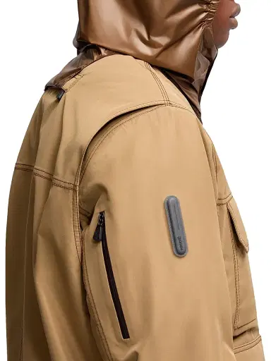 Moncler Grenoble Men's Marguns Ski Jacket - Beige | Thumbnail 4
