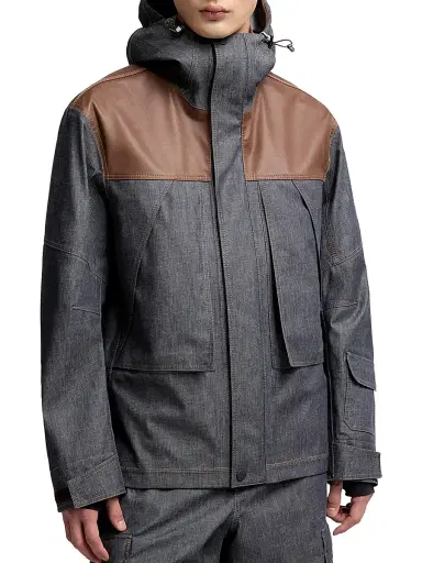 Moncler Grenoble Men's Langtang Ski Jacket - Dark Gray | Thumbnail 2 Moncler Grenoble Men's Langtang Ski Jacket - Dark Gray | Thumbnail 2
