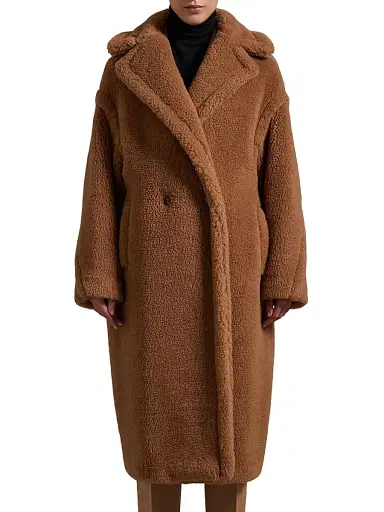 Max Mara Women's Teddy Bear Icon Coat - Camel - Size Large | Thumbnail 2 Max Mara Women's Teddy Bear Icon Coat - Camel - Size Large | Thumbnail 2