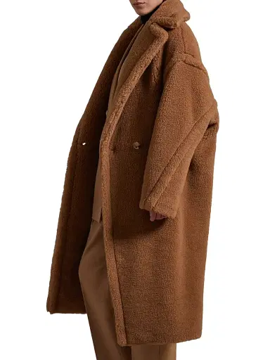 Max Mara Women's Teddy Bear Icon Coat - Camel - Size Large | Thumbnail 3 Max Mara Women's Teddy Bear Icon Coat - Camel - Size Large | Thumbnail 3