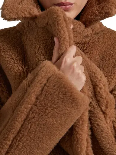 Max Mara Women's Teddy Bear Icon Coat - Camel - Size Large | Thumbnail 6 Max Mara Women's Teddy Bear Icon Coat - Camel - Size Large | Thumbnail 6