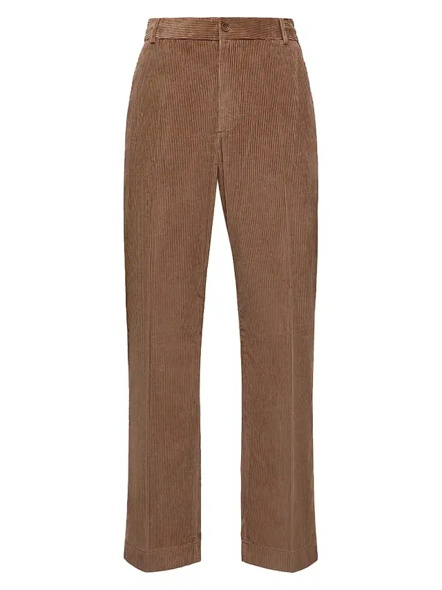 Men's Pants in Corduroy - Brown