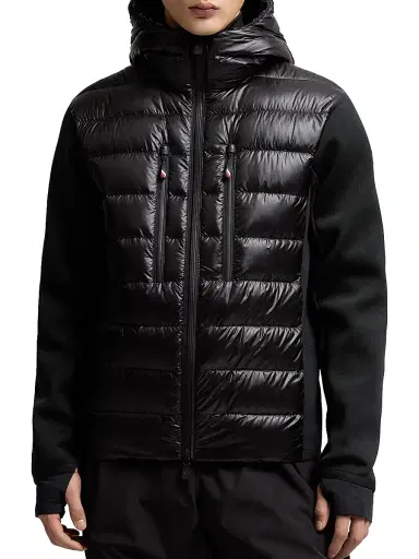 Moncler Grenoble Men's Down-Filled Hoodie - Black - Size Medium | Thumbnail 2 Moncler Grenoble Men's Down-Filled Hoodie - Black - Size Medium | Thumbnail 2
