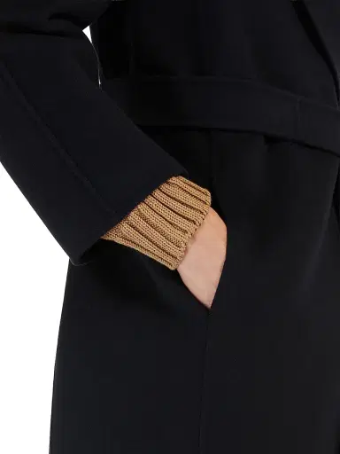Max Mara Women's Double Faced Wool Robe Coat | Thumbnail 4 Max Mara Women's Double Faced Wool Robe Coat | Thumbnail 4