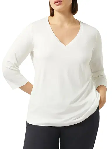 Marina Rinaldi Women's Viscose Jersey T-Shirt | Thumbnail 2 Marina Rinaldi Women's Viscose Jersey T-Shirt | Thumbnail 2
