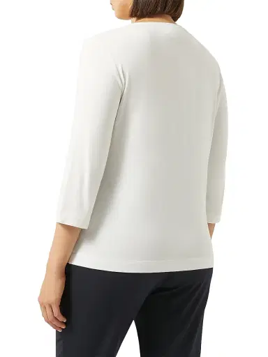 Marina Rinaldi Women's Viscose Jersey T-Shirt | Thumbnail 3 Marina Rinaldi Women's Viscose Jersey T-Shirt | Thumbnail 3