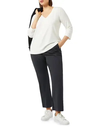 Marina Rinaldi Women's Viscose Jersey T-Shirt | Thumbnail 5 Marina Rinaldi Women's Viscose Jersey T-Shirt | Thumbnail 5
