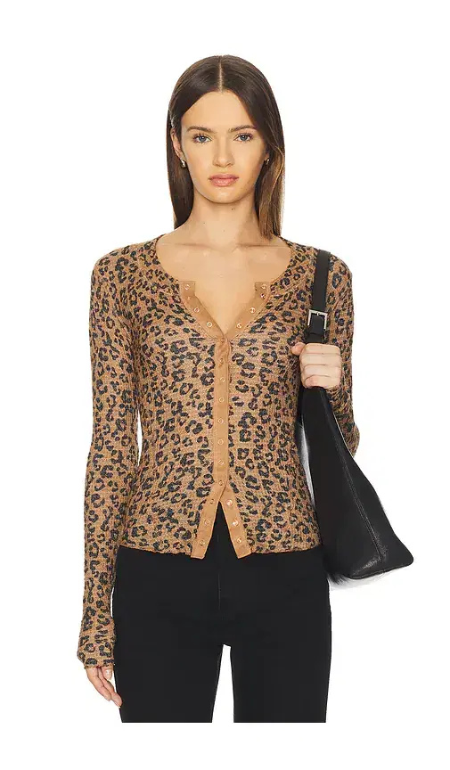 Free People Going Places Printed Cardi